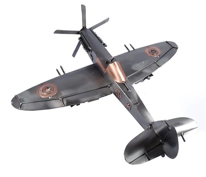Metalowy model Spitfire