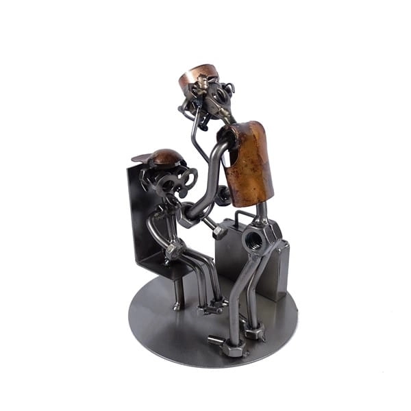 Metalowa figurka Lekarz pediatra