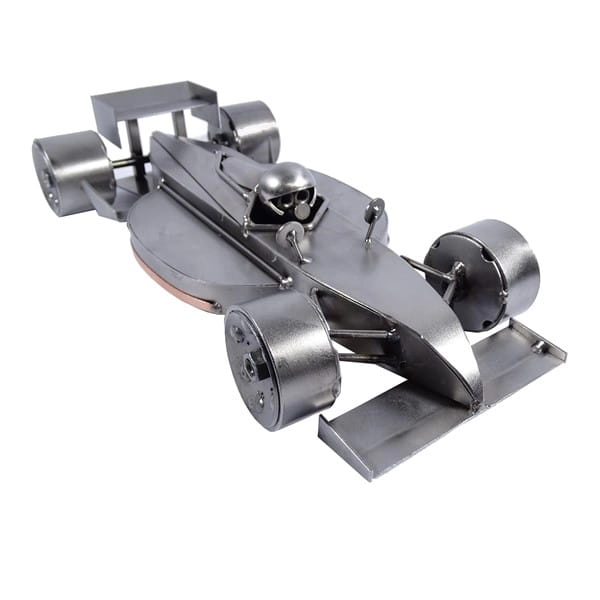 Metalowy model samochodu Bolid formuły 1