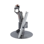 Metalowa figurka-Stojak na telefon Biznesmen