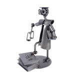 Metalowa figurka Sędzia