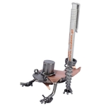 Metalowa figurka Żaba król