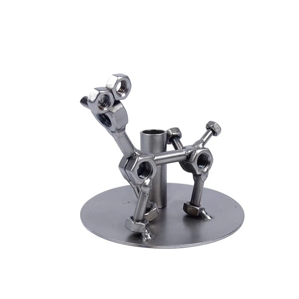 Metalowa figurka Piesek.